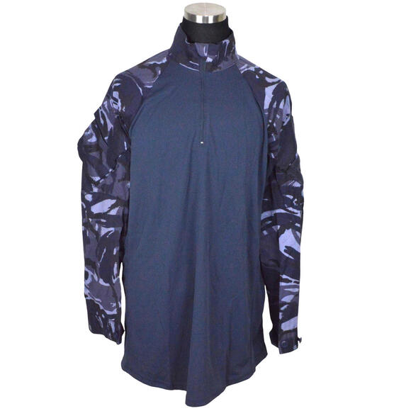 NEW British Army OPFOR Under Armour Shirt UBACS 190/110 2XL Blue Camo Night Rare